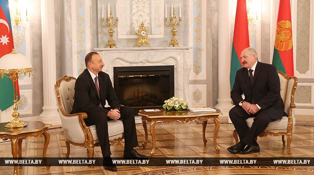 Ильхам Алиев и Александр Лукашенко