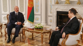 Александр Лукашенко и Ивица Дачич
