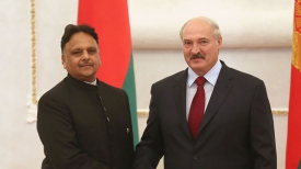Масуд Хан Раджи и Александр Лукашенко