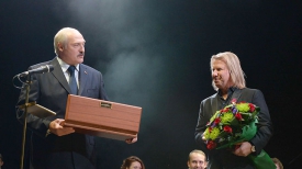 Александр Лукашенко и Виктор Дробыш
