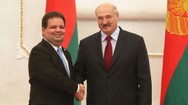 Георгиос Касулидис и Александр Лукашенко