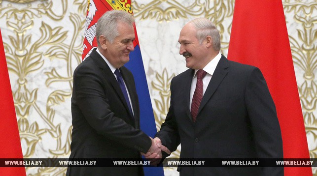 Томислав Николич и Александр Лукашенко