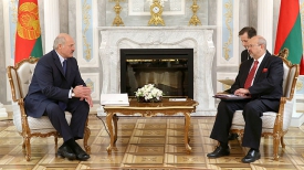 Александр Лукашенко и Ламберто Заньер