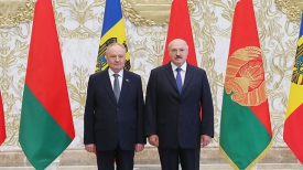 Николаем Тимофти и Александр Лукашенко