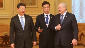 Си Цзиньпин и Александр Лукашенко
