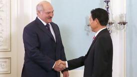 Александр Лукашенко и Чжун Шань