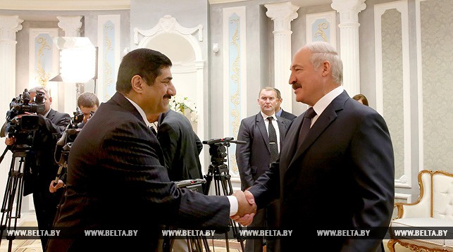 Хамад Бен Али Аль-Аттыйя и Александр Лукашенко