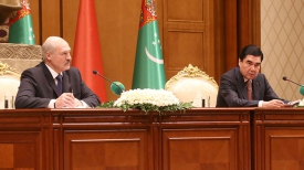 Александр Лукашенко и Гурбангулы Бердымухамедов