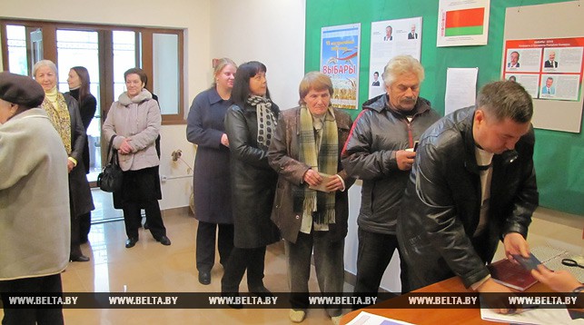 На избирательном участке в Кишиневе