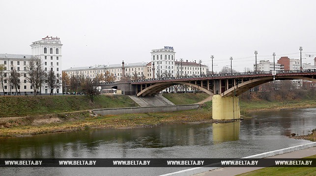 Витебск. Вид на Кировский мост