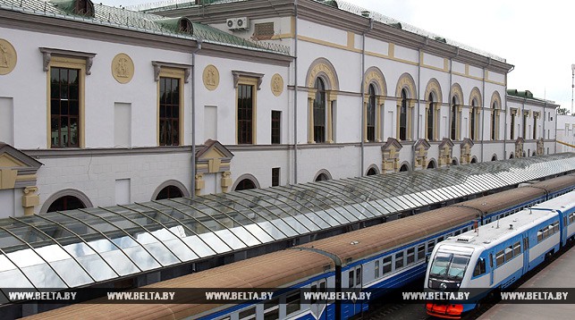 Железнодорожный вокзал в Витебске