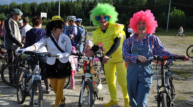 Карнавал для велосипедистов