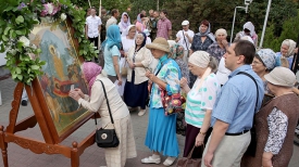 Празднование Успения Пресвятой Богородицы в Витебске.