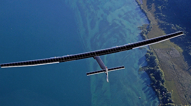 Самолет на солнечных батареях Solar Impulse 2