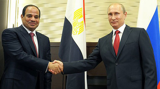 Абдель Фатах ас-Сиси и с Владимир Путин