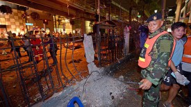 На месте взрыва в Бангкоке