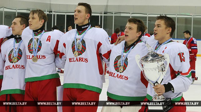 Юношеская сборная Беларуси - обладатель кубка в 2014 году