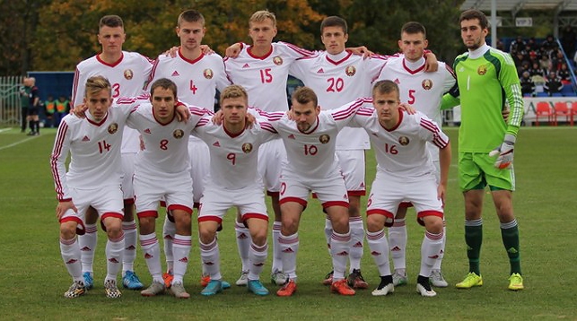 Молодежная (U-21) сборная Беларуси. Фото Белорусской федерации футбола