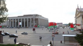 Октябрьская площадь. Фото из архива