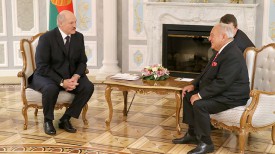 Александр Лукашенко и Тамаш Аян