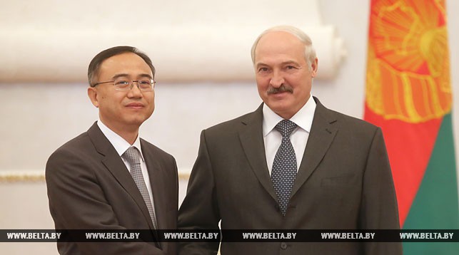 Ёнга Хо Ким и Александр Лукашенко