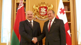 Александр Лукашенко и Гиорги Маргвелашвили