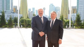 Александр Лукашенко и Нурсултан Назарбаев
