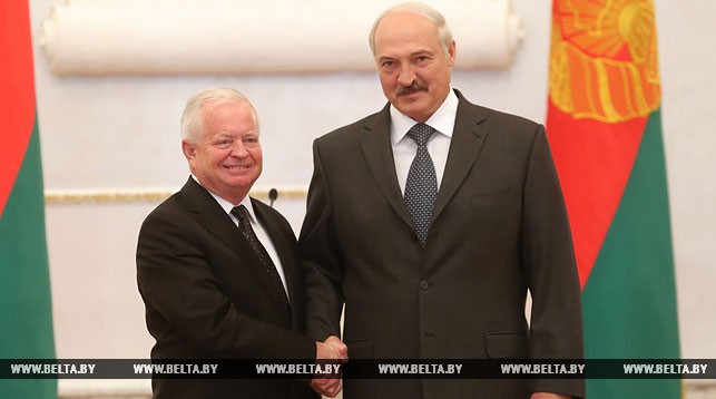 Йозеф Мигаш и Александр Лукашенко