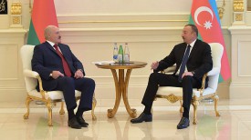 Александр Лукашенко и Ильхам Алиев