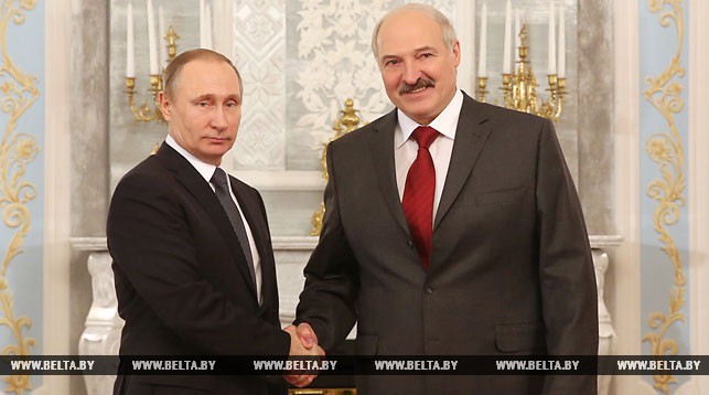 Владимир Путин и и Александр Лукашенко. Фото из архива
