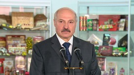 Александр Лукашенко в Гомеле