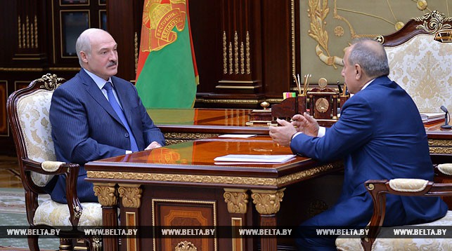 Александр Лукашенко и Ягуб Эюбов