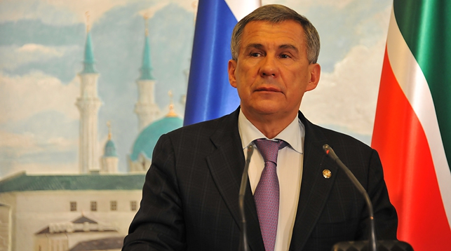 Рустам Минниханов. Фото официального сайта Президента Республики Татарстан