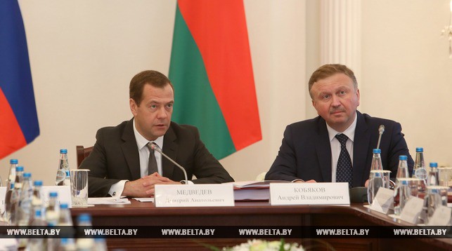 Дмитрий Медведев и Андрей Кобяков