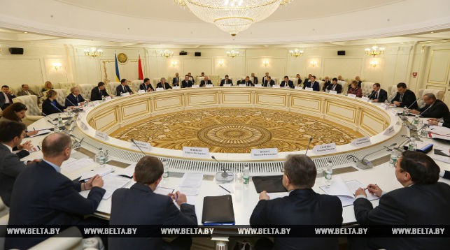 Заседание межправительственной белорусско-украинской смешанной комиссии по вопросам торгово-экономического сотрудничества