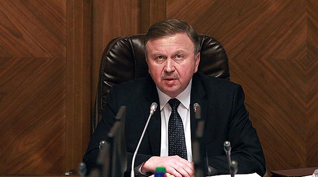 Андрей Кобяков. Фото с сайта Совета Министров Республики Беларусь