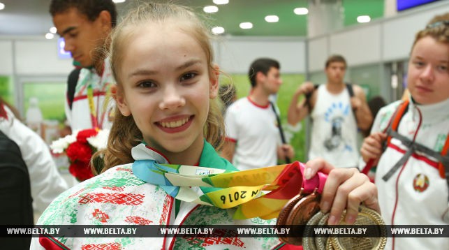 Анастасия Салос, завоевавшая шесть медалей на Всемирной гимназиаде в Турции