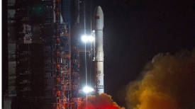 Запуск спутника &quot;Белинтерсат-1&quot;. Фото Синьхуа - БелТА