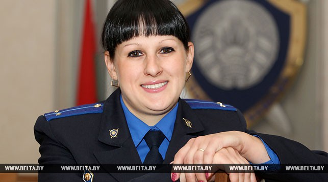 Следователь Витебского городского отдела следственного комитета Марина Фертикова