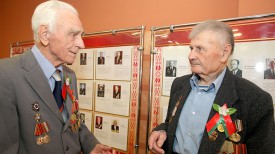 Участники Великой Отечественной войны Анатолий Терентьев и Алексей Лешков