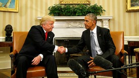 Дональд Трамп и Барак Обама. Фото Reuters