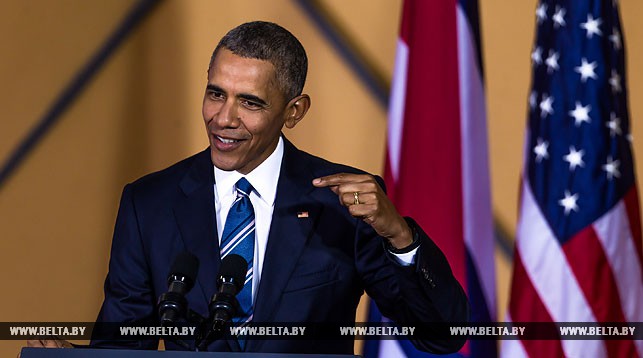 Барак Обама. Фото Синьхуа - БЕЛТА.