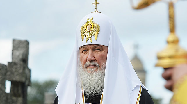 Патриарх Московский и всея Руси Кирилл. Фото ТАСС