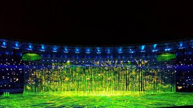Репетиция церемонии открытия Олимпийских игр-2016