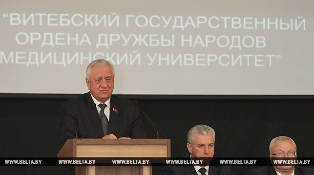 Во время выступления Михаила Мясниковича