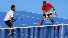 Трет Хьюи и Максим Мирный. Фото Белорусской федерации тенниса