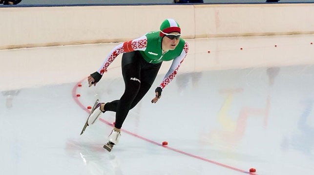 Игнат Головатюк. Фото Белорусского союза конькобежцев