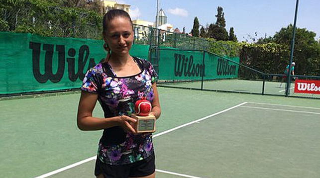 Ирина Шиманович. Фото Белорусской федерации тенниса