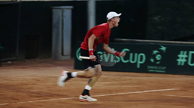 Илья Ивашко. Фото Белорусской федерации тенниса