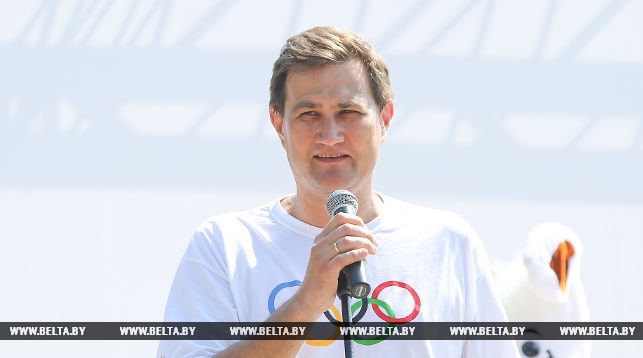 Первый вице-президент Национального олимпийского комитета Максим Рыженков